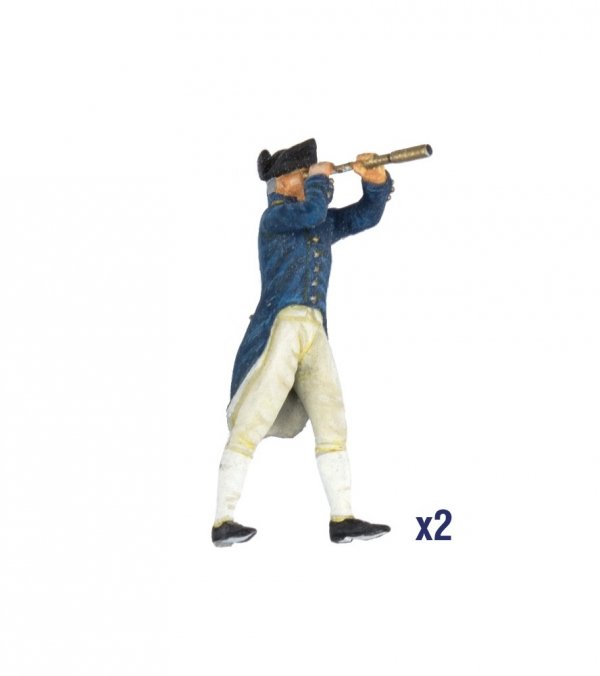 ARTESANIA LATINA 22900F1 Metalowe Figurki Royal Navy Officers 19 figurek 1/84