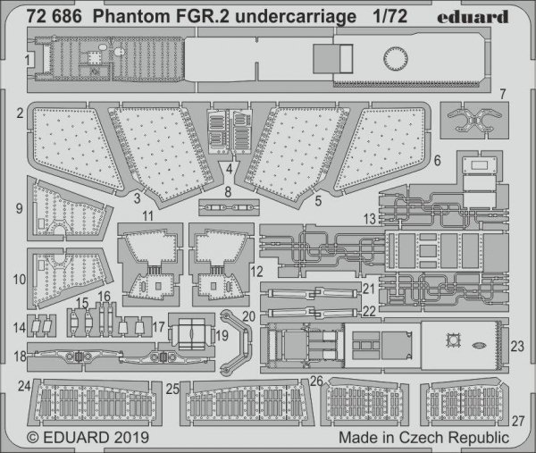 Eduard BIG72148 Phantom FGR.2 1/72 AIRFIX