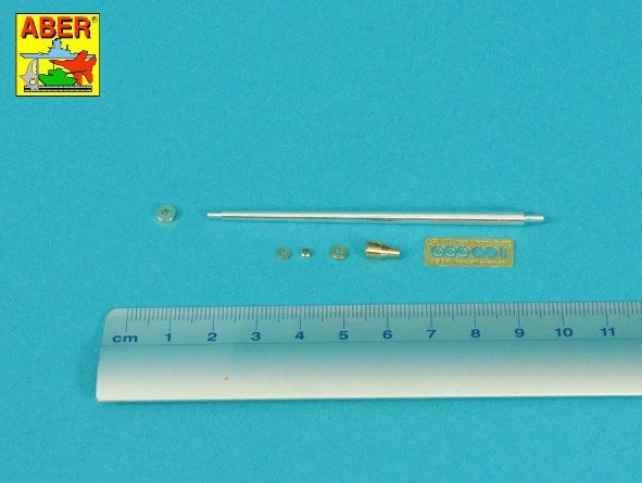 Aber 35L-344 5 cm L/60 Barrel for Pak 38 / Lufa do niemieckiej armaty p/panc Pak 38 (Tamiya) 1/35