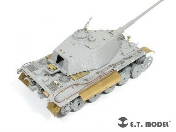 E.T. Model E35-102 WWII German KING TIGER （Henschel Turret）(For DRAGON Kit) (1:35)