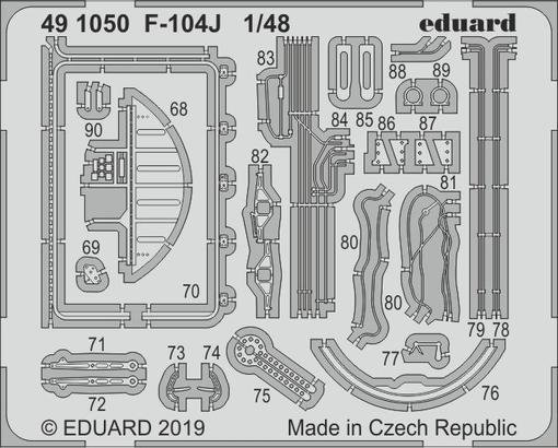 Eduard 491050 F-104J 1/48 KINETIC MODEL