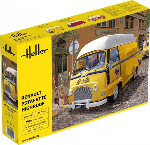 Heller 80740 Renault Estafette Highroof 1/24