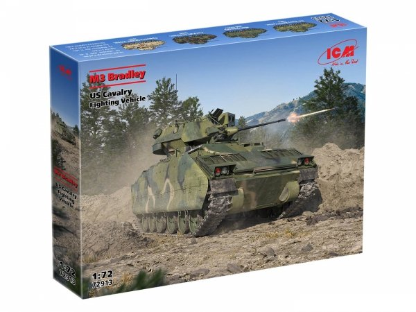 ICM 72913 M3 Bradley, US Cavalry Fighting Vehicle 1/72