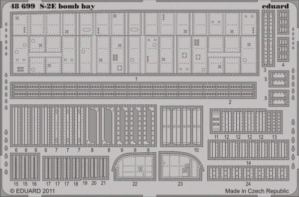 Eduard BIG49277 S-2E for KINETIC 1/48