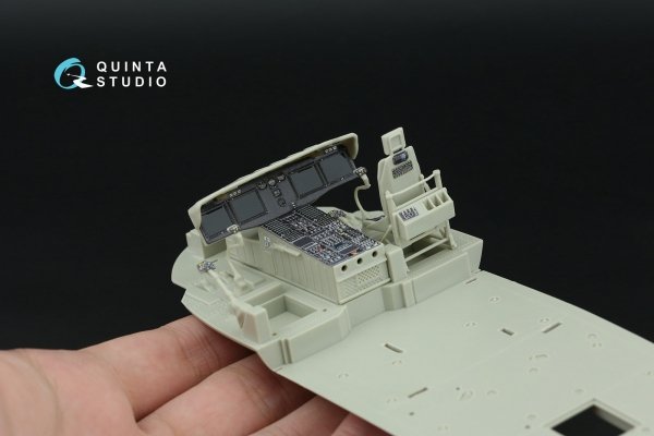 Quinta Studio QD35167 МН-60S Knighthawk 3D-Printed &amp; coloured Interior on decal paper (Kitty Hawk) 1/35