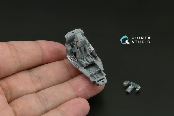 Quinta Studio QD72261 F-35B Lightning II 3D-Printed &amp; coloured Interior on decal paper (Tamiya) 1/72