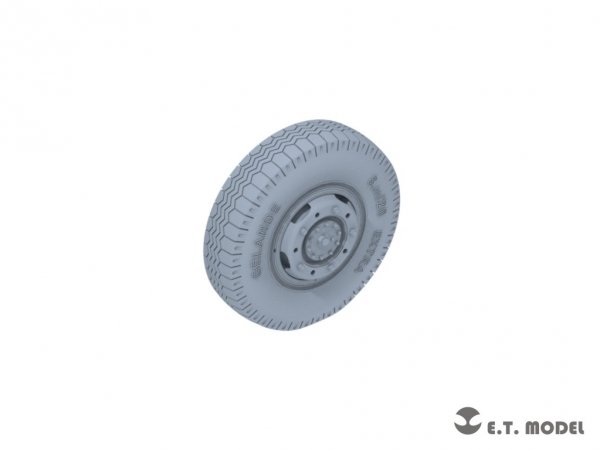 E.T. Model P35-104 WWII German Sd.Kfz.234 Small Diameter Weighted Wheels Type.4 1/35