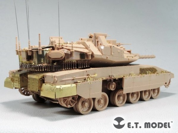 E.T. Model EA35-125 Israeli Merkava Mk.4M w/Trophy Active Protection System Chains Set For Meng Kit 1/35