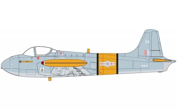 Airfix 02107 Hunting Percival Jet Provost T.4 1/72