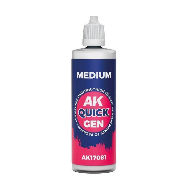 AK Interactive AK17081 MEDIUM FOR QUICK GEN PAINTS 60ml