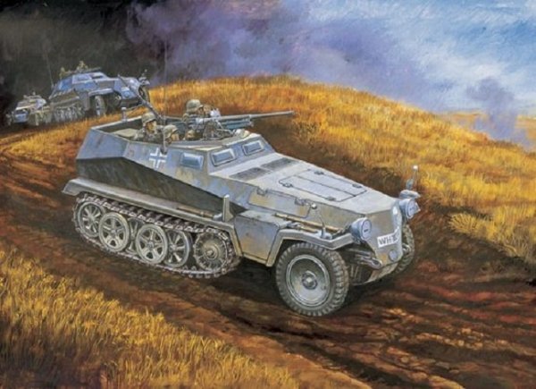 Dragon 6139 Sd. Kfz. 250/10 w/3.7cm PAK (1:35)