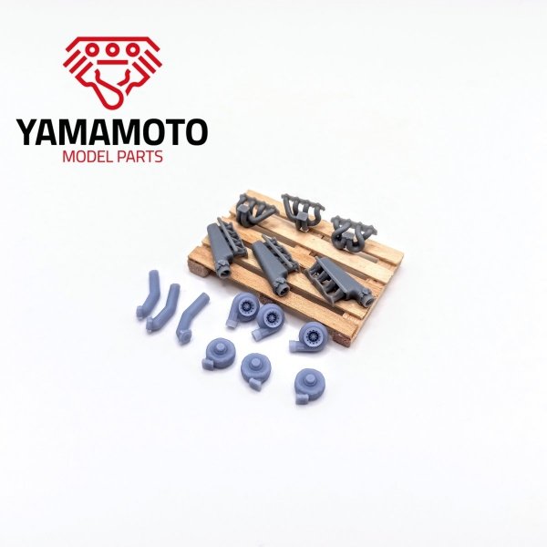 Yamamoto YMPTUN56 Turbo Kit for 4-cylinder engine 1/24