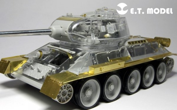E.T. Model E35-020 WWII Soviet T-34/85 Basic (For AFV CLUB 35S56) (1:35)