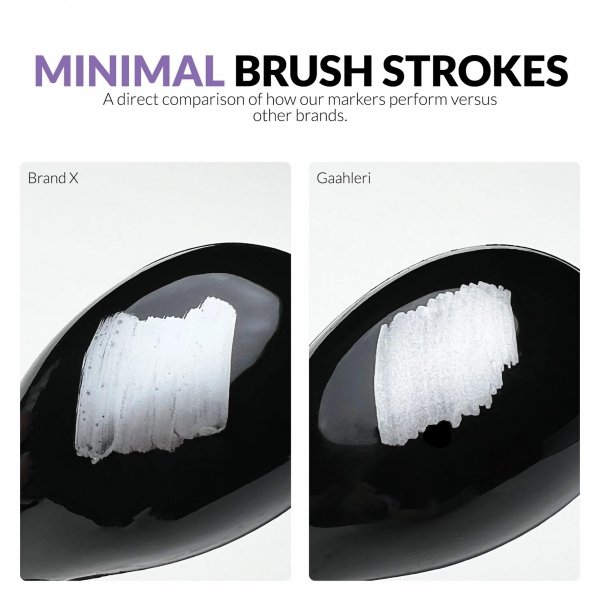 Gaahleri GM-SET Metallic Series Marker Set (10 pcs)