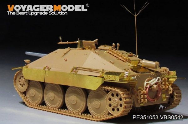 Voyager Model PE351053B WWII German Sd.Kfz.138/2 Hetzer Tank Destroyer Late Version (B ver include Gun Barrel) For ACADMY 13230/13277 1/35
