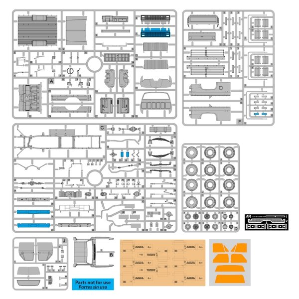 AK Interactive AK35030 M1008 Troop Carrier 1/35