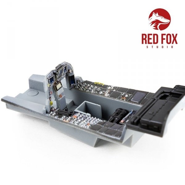 Red Fox Studio QS-48104 YF-23 Black Widow II (for Hobby Boss kit) 1/48