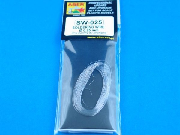 Aber SW-025 Soldering wire 0.25mm