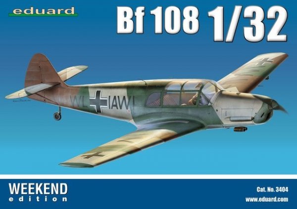 Eduard 3404 Bf 108 1/32