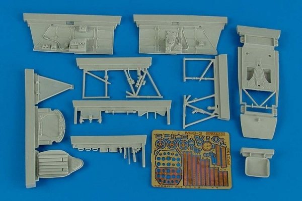 Aires 2158 MiG-3 cockpit set 1/32 Trumpeter