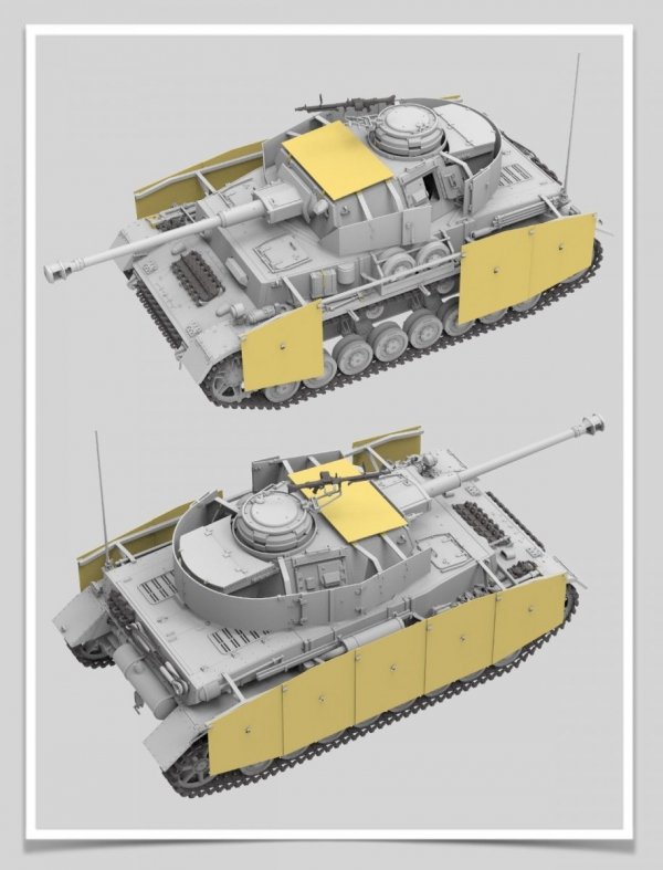 Rye Field Model 5046 Panzerkampfwagen IV Ausf.H Sd.Kfz.161/1 EARLY RPODUCTION 1/35