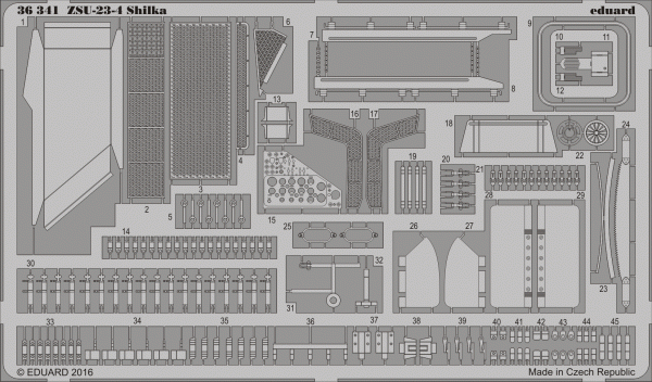 Eduard 36341 ZSU-23-4 Shilka 1/35 Meng