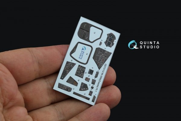 Quinta Studio QD72112 Mi-35M 3D-Printed coloured Interior on decal paper (Zvezda) 1/72