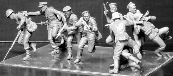 Master Box 35152 Soviet Marines  German Infantry 1941-1942 (1/35)