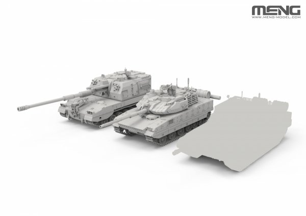 Meng Model 72-014 Chinese PLZ05 155mm Self-Propelled Howitzer 1/72