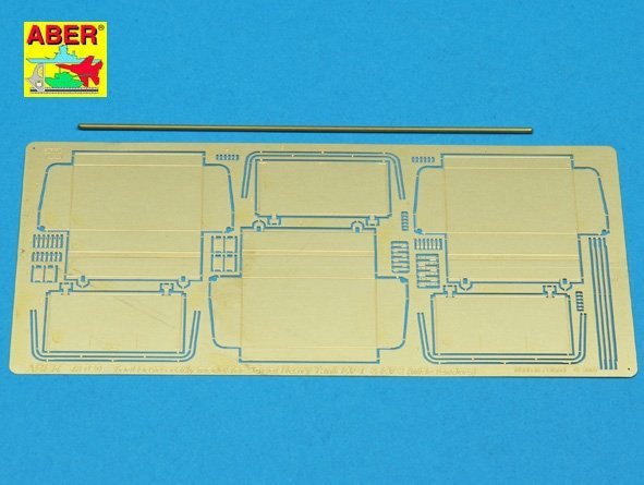 Aber 48029 Czołg KW 1 lub KW 2 wczesne- część 2- zasobniki na narzędzia wczesne (TAM) 1/48