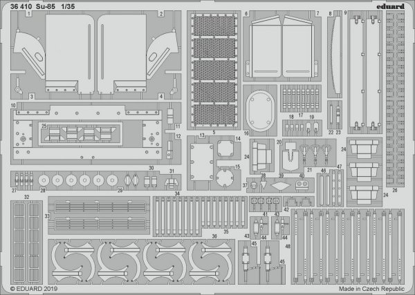 Eduard 36410 Su-85 1/35 TAMIYA