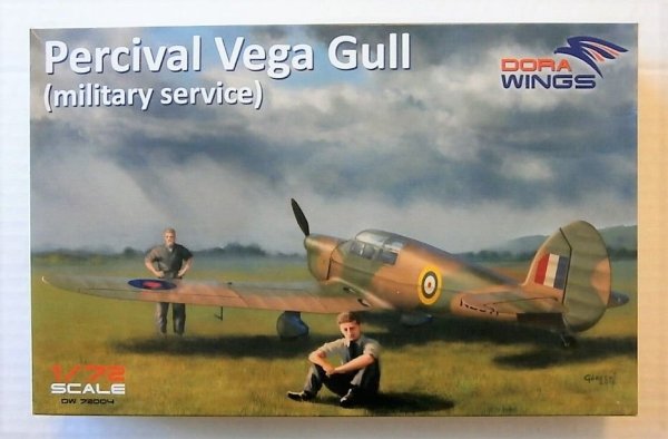 Dora Wings 72004 Percival Vega Gull (military service) 1/72