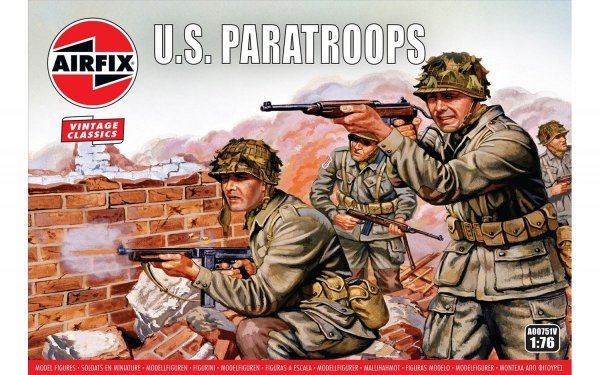 Airfix 00751V WWII U.S. Paratroops 1/76