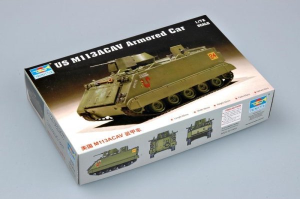 Trumpeter 07237 US M 113ACAV Armored Car (1:72)