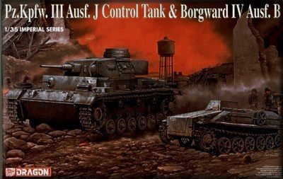 Dragon 9054 PzKpfw. III J + Borgward IV. B (1:35)