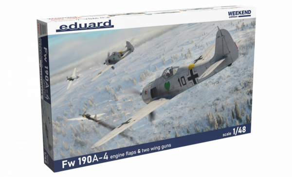 Eduard 84117 Fw 190A-4 w/ engine flaps &amp; 2-gun wings 1/48