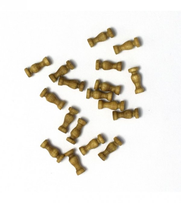 ARTESANIA LATINA 8541 Tralki drewniane 8 mm - 18 sztuk