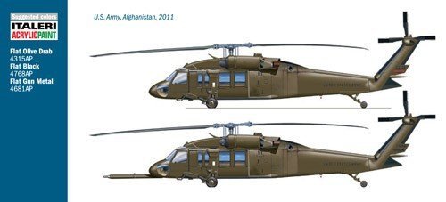 Italeri 2706 UH-60/MH-60 Black Hawk (1:48)