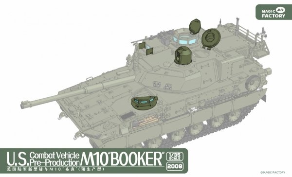 Magic Factory 2008 U.S. Combat Vehicle M10 “Booker” 1/35