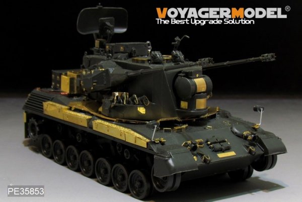 Voyager Model PE35853 Modern German Gepard A2 SPAAG Basic For MENG TS-030 1/35