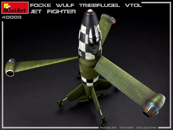 MiniArt 40009 Focke Wulf Triebflugel (VTOL) Jet Fighter 1/35