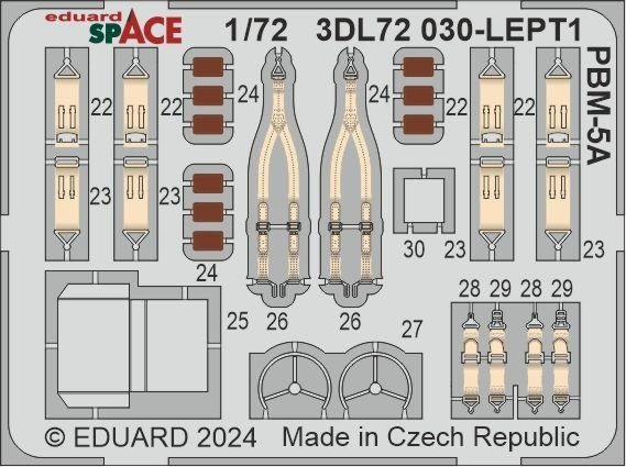 Eduard 3DL72030 PBM-5A SPACE ACADEMY 1/72