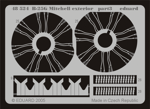 Eduard 48524 B-25G exterior 1/48  (ACCURATE MINIATURES)