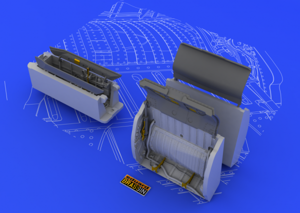 Eduard 648049 MiG-21 wheel wells 1/48 (EDUARD)