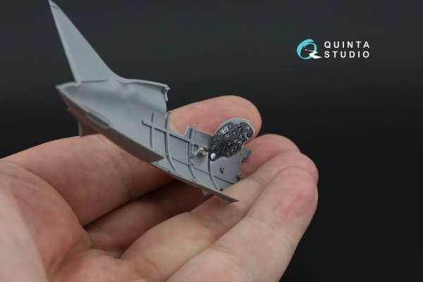 Quinta Studio QD48491 I-16 3D-Printed coloured Interior on decal paper (for Zvezda kit) 1/48