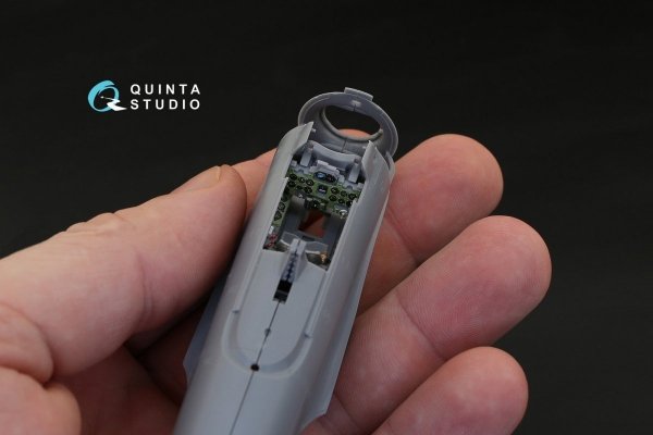 Quinta Studio QD48123 A6M3 3D-Printed &amp; coloured Interior on decal paper (for Tamiya kit) 1/48