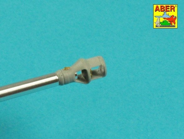 Aber 35l-336 Muzzle brake base barrel for German / lufa bez hamulca do StuG.III, Ausf.G &amp; SyuG.IV tank guns 1/35