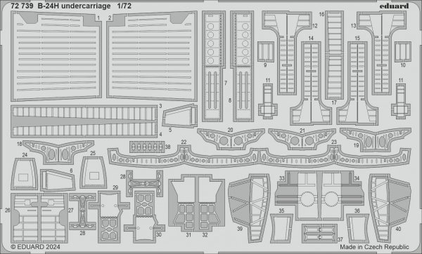 Eduard BIG72183 B-24H AIRFIX 1/72