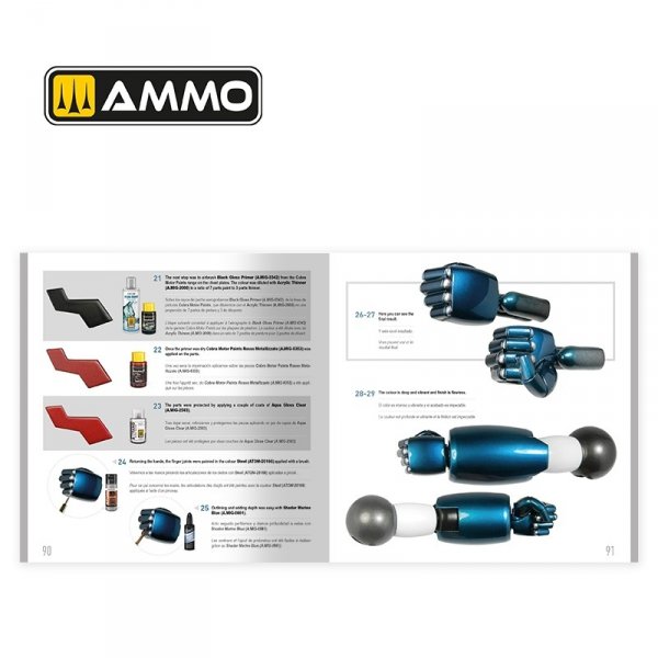AMMO by Mig Jimenez 5231 THE WEATHERING TECHNICAL GUIDE 01 - Metallized (English, Castellano, Francais)