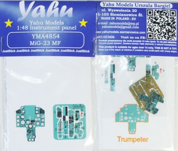 Yahu YMA4854 MiG-23MF (Trumpeter) 1:48